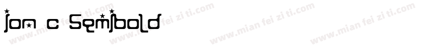 ION C Semibold字体转换